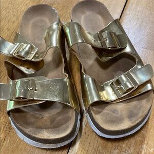 Gold Women's Sandals